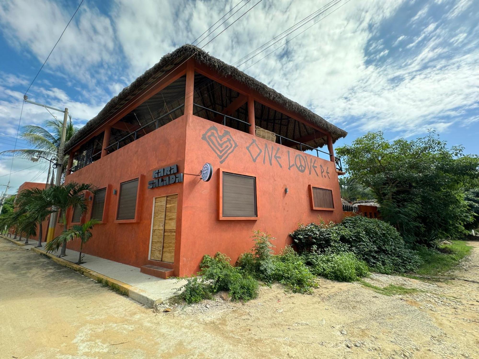One Love Hostal Puerto Escondido Puerto Escondido  Luaran gambar
